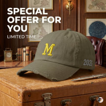 Monogramme Vétéran de l'Université M Promotion 202