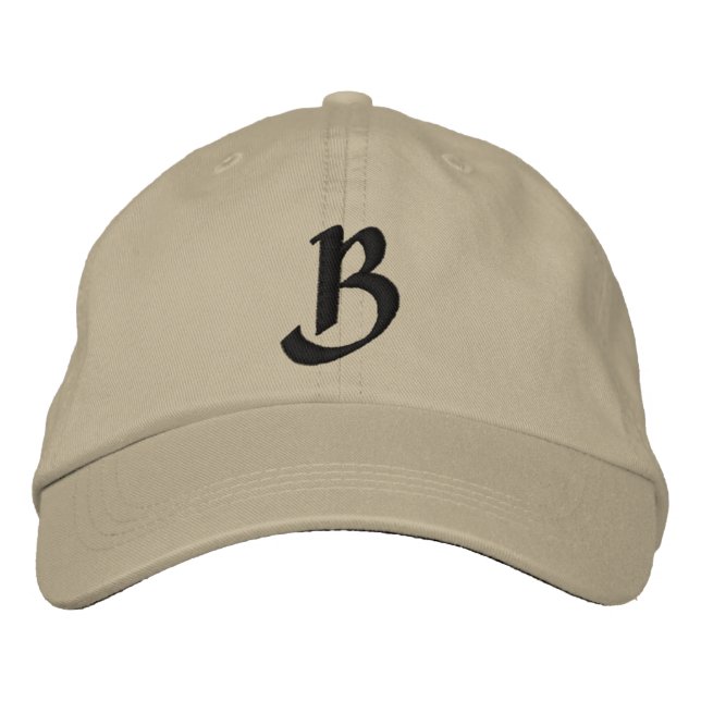 CASQUETTE BRODÉE MONOGRAMMES (Devant)