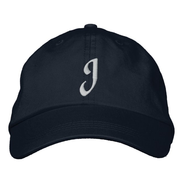 CASQUETTE BRODÉE MONOGRAMMES (Devant)
