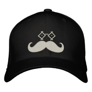 Casquette Brodée Moustache Eyeware