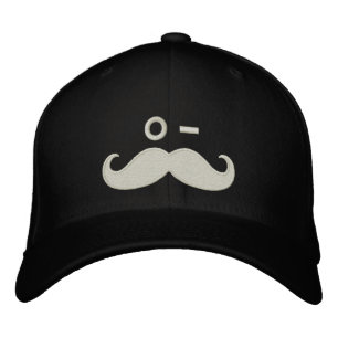Casquette Brodée Moustache WINK