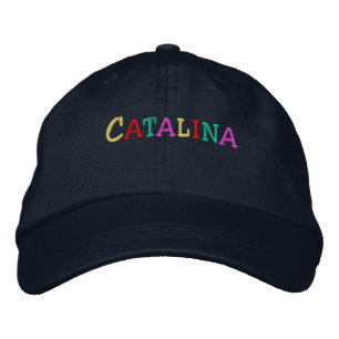 Casquette Brodée Namedrop Nation_Catalina multicolore