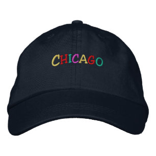 Casquette Brodée Namedrop Nation_Chicago multicolore