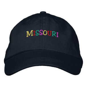 Casquette Brodée Nation_Missouri multicolore
