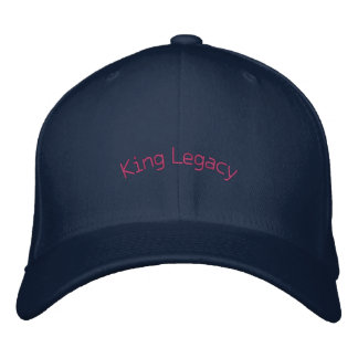 Casquette Brodée Navy King Legacy Premium Wool-Hat Flexfit Trucker