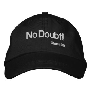 Casquette Brodée Ne doutez pas ! Citation de la Bible Personnaliser