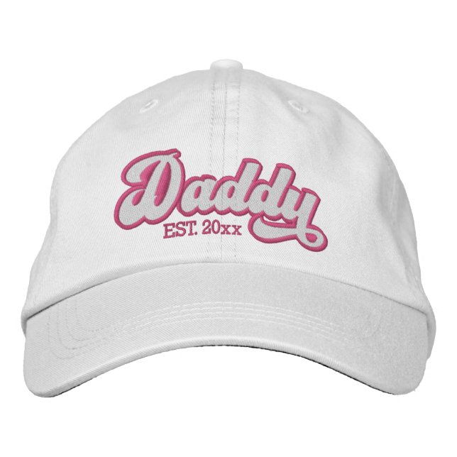 Casquette Brodée New Daddy Established Personalized (Devant)