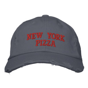 CASQUETTE BRODÉE NEW YORK PIZZA