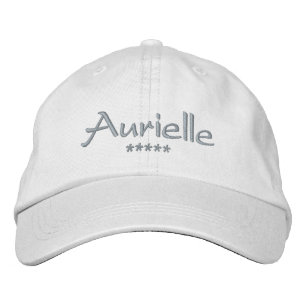 Casquette Brodée Nom Aurielle
