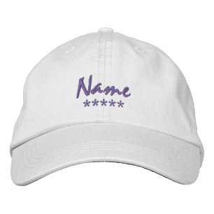 Casquette Brodée Nom personnalisé