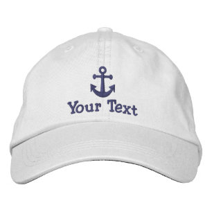 Casquette Brodée Nom personnalisé de l'Ancre