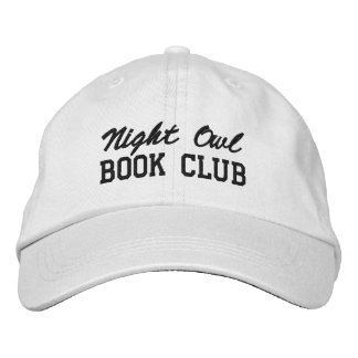 Casquette Brodée Nom personnalisé du club de lecture