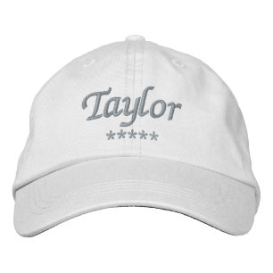 Casquette Brodée Nom Taylor