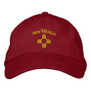 Casquette Brodée NOUVEAU MEXIQUE - ZIA (Soleil)