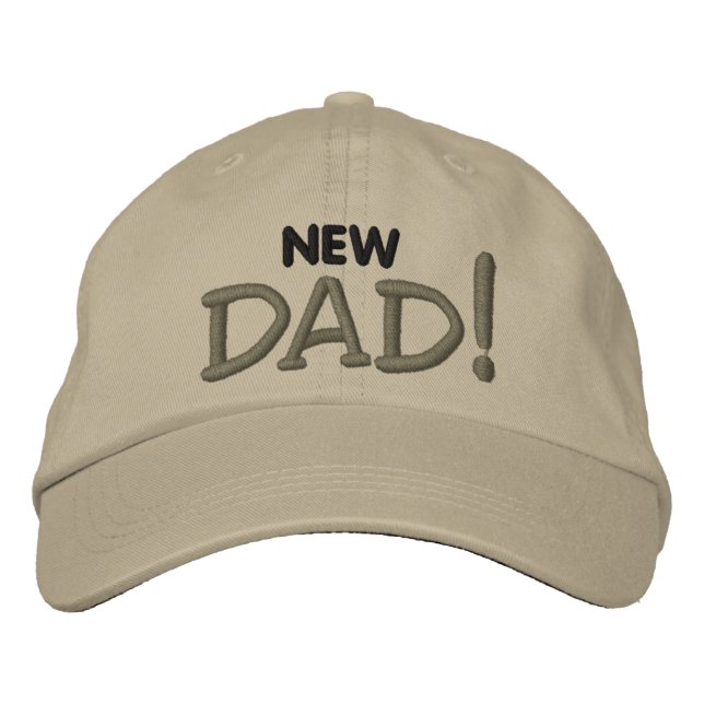 Casquette Brodée Nouveau PÈRE ! (Devant)