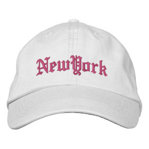 Casquette Brodée Nouvelle broderie personnalisée à New York