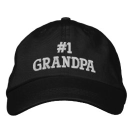 Casquette Brodée Numéro un grand-père 