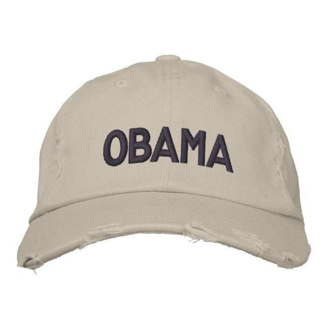 CASQUETTE BRODÉE OBAMA (Devant)