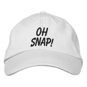 Casquette Brodée Oh Snap