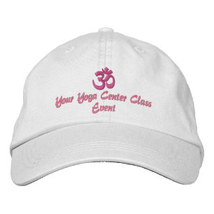 Casquette Brodée OM Symbole Spiritualité Yoga Broderie