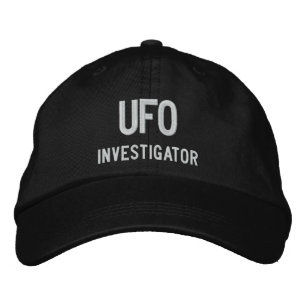 Casquette Brodée OVNI, enquêteur