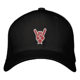Casquette Brodée Panneau rock