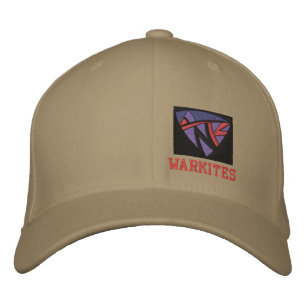 Casquette Brodée panneau Warkites-gauche