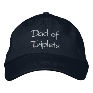 Casquette Brodée Papa de Triplets