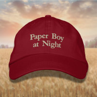 Papier à lettres garçon à la nuit