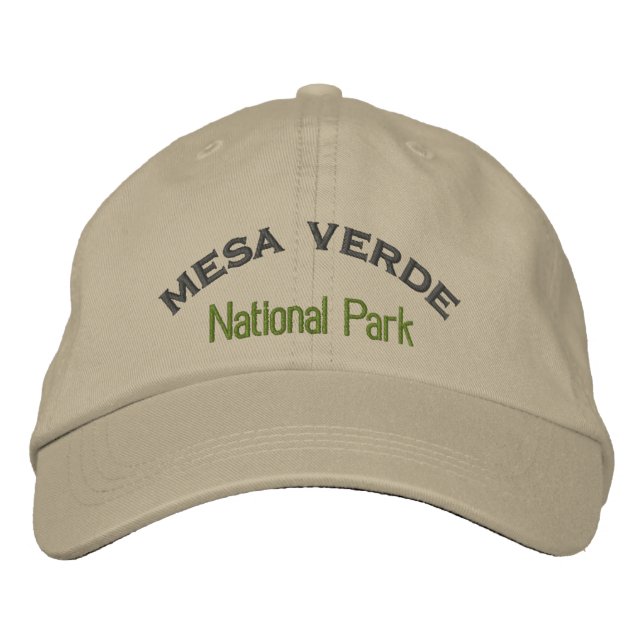 Casquette Brodée Parc national de Mesa Verde (Devant)