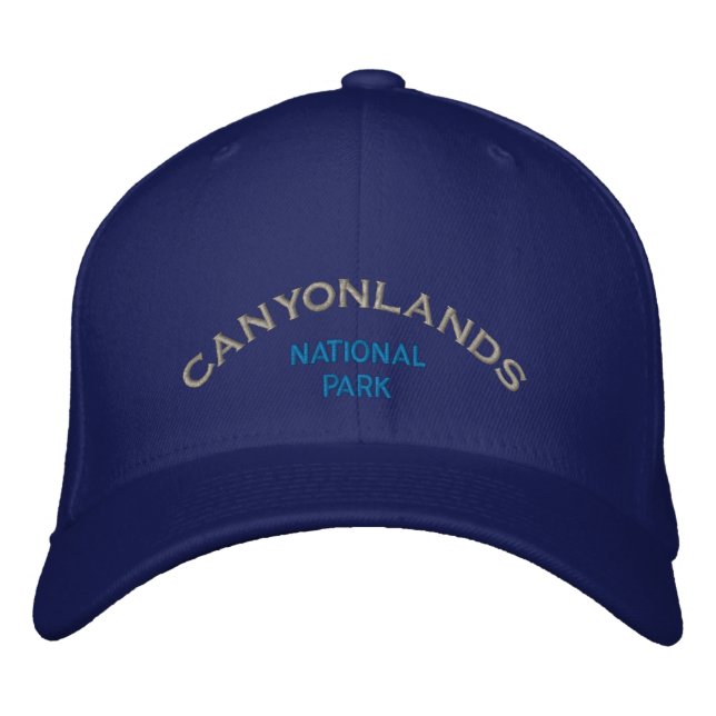 Casquette Brodée Parc national des Canyonlands (Devant)