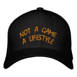 CASQUETTE BRODÉE PAS UN JEU UN MODE DE VIE