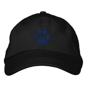 Casquette Brodée Paw bleu