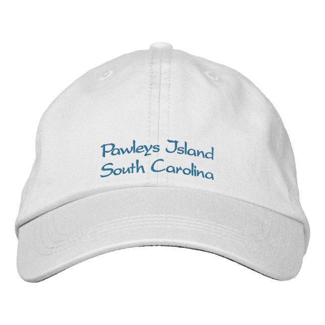Casquette Brodée Pawleys Island SC (Devant)