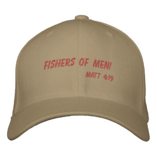 Casquette Brodée Pêcheurs d'hommes !