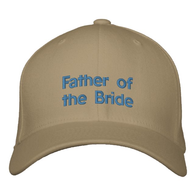 Casquette Brodée Père de la mariée (Devant)