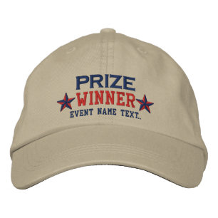 Casquette Brodée Personnalisable Modifier le texte Prix gagnant Bro