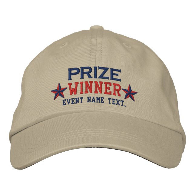 Casquette Brodée Personnalisable Modifier le texte Prix gagnant Bro (Devant)