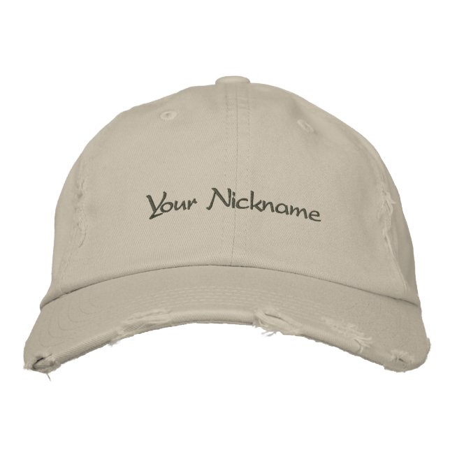 Casquette Brodée Personnalisé (Devant)