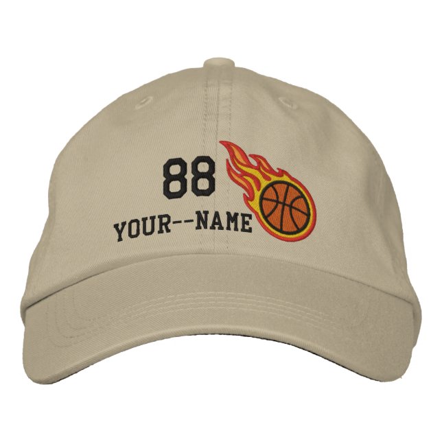 Casquette Brodée Personnalisé emballant l'insigne de balle de (Devant)