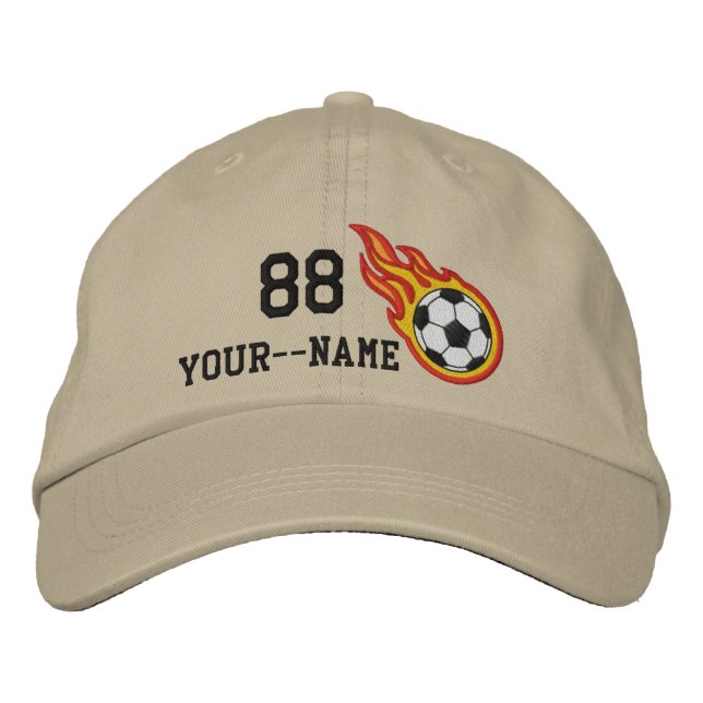 Casquette Brodée Personnalisé emballant l'insigne de balle du (Devant)