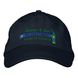 Casquette Brodée Personnalisé pour votre entreprise de construction