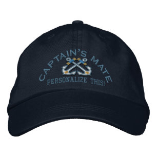 Casquette Brodée Personnaliser Ce Nom Emplacement Business Nautique