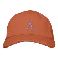 Personnalisez cette casquette/DIY alphabets grecs/