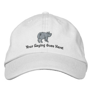 Casquette Brodée Personnalisez un petit porc mignon avec votre