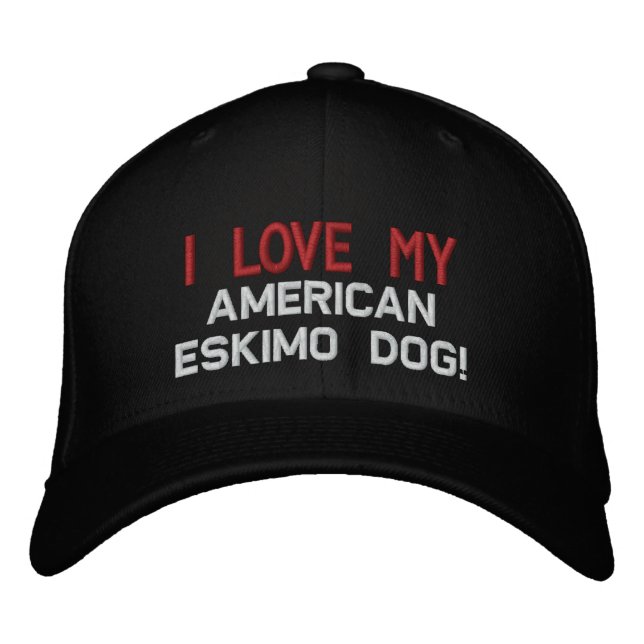 Casquette Brodée Pet Lover VOTRE race de chien (Devant)