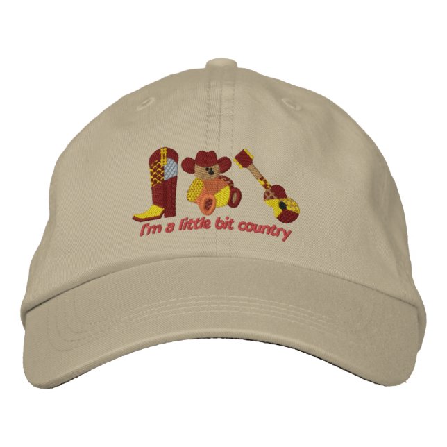 Casquette Brodée Petit Bit Pays (Devant)