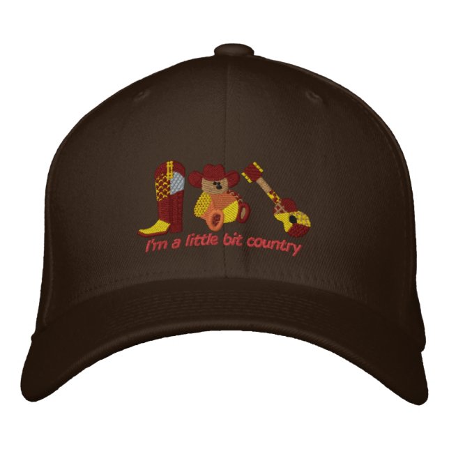 Casquette Brodée Petit Bit Pays (Devant)