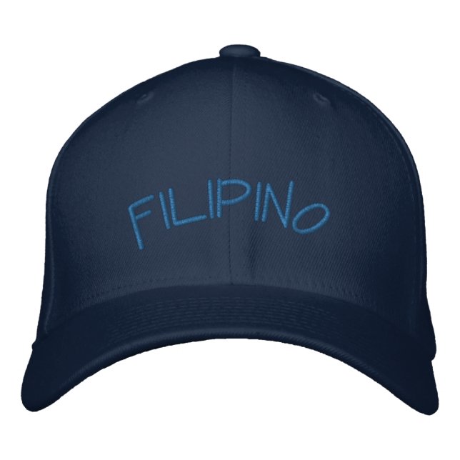 Casquette Brodée Philippines - Broderie (Devant)