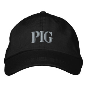 CASQUETTE BRODÉE PIG